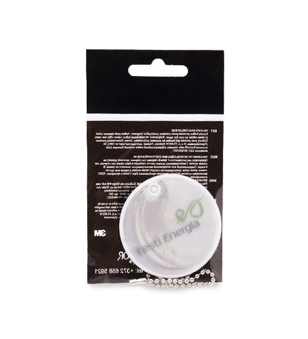 Logotrade promotional gift picture of: Soft reflector with your logo dia. 50 mm